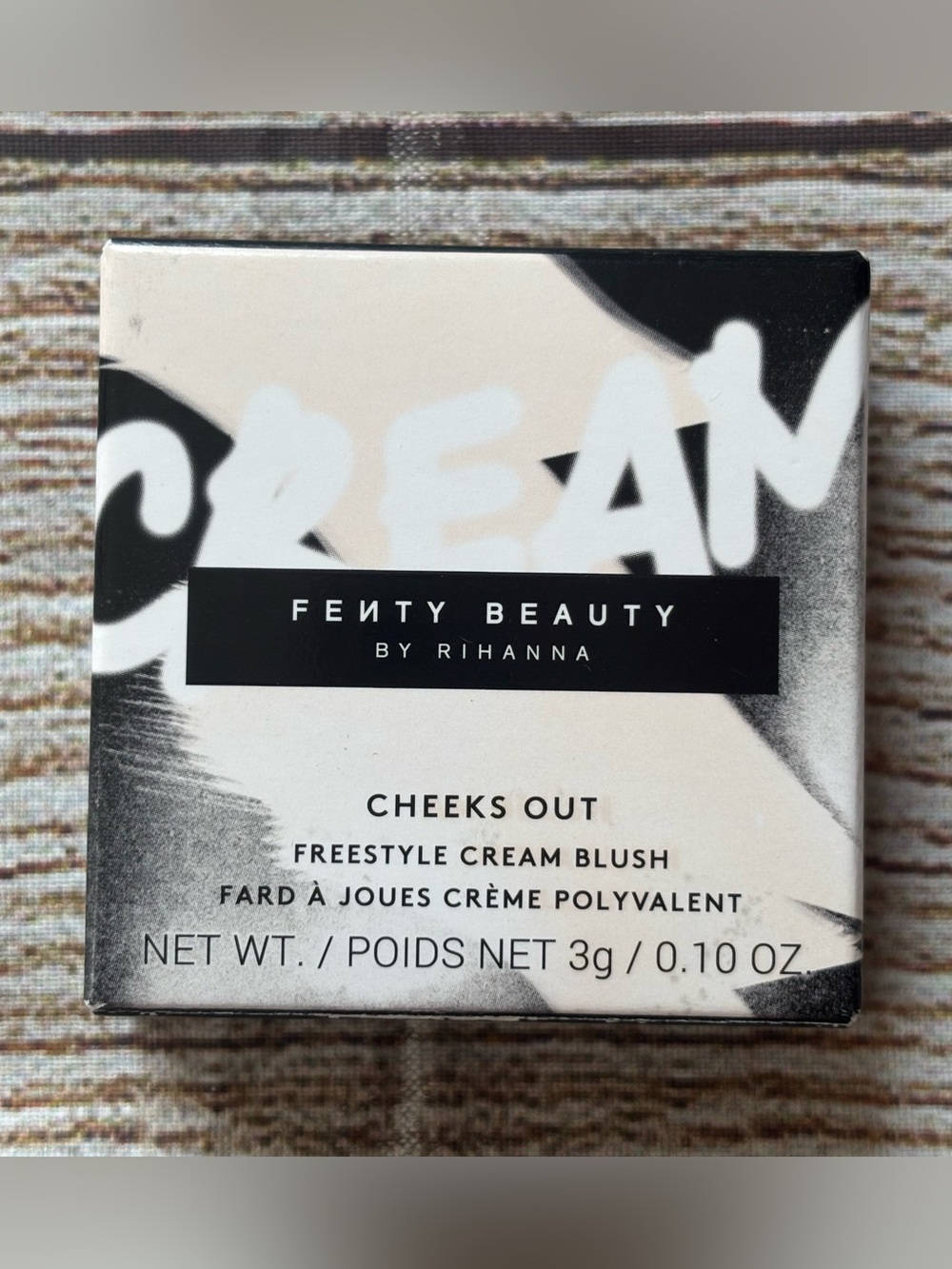 Fenty Beauty Cheeks Out Cream Blush Summertime Wine Mini 0.10oz NIB